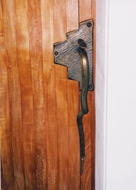 Door Latch finished