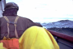 Small boat, big waves, Vancouver Island circumnavigation - 1980